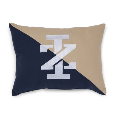 IZODClassic Stripe IZ Logo Embroidered Anchor on Pinstripe Outdoor Pillow